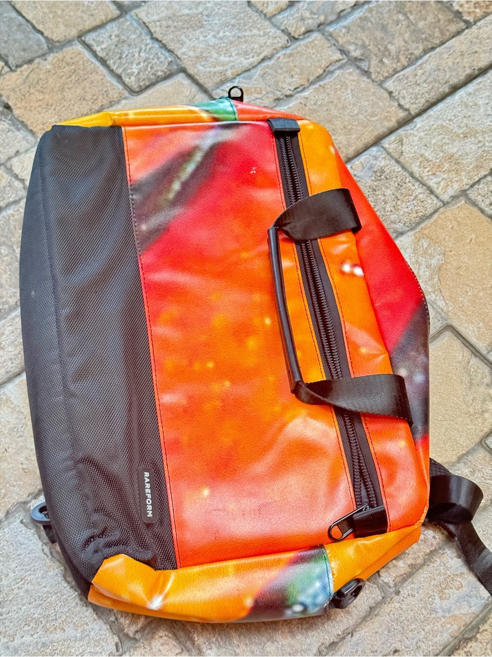 Rareform Orange and Black Men's Backpack & briefcase - Picture 2 of 12